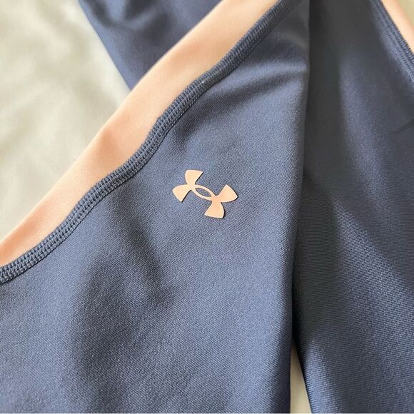 Under armour NWOT heatgear compression leggings women’s size small purple - Picture 4 of 6